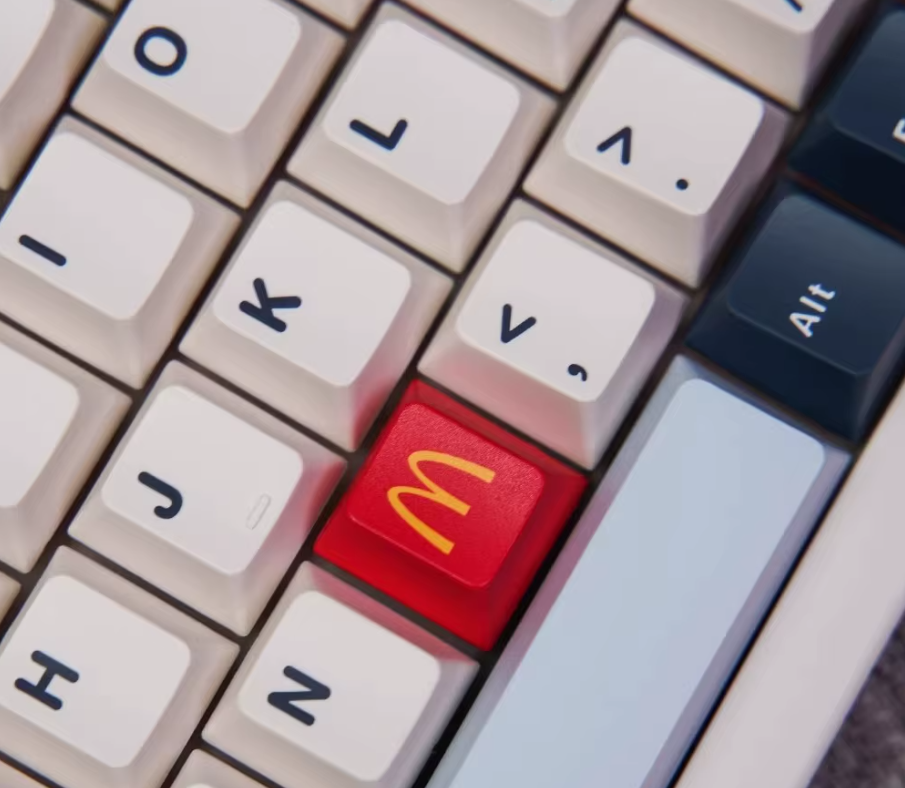 McDonald’s Keycap Set – Premium PBT Mechanical Keycaps