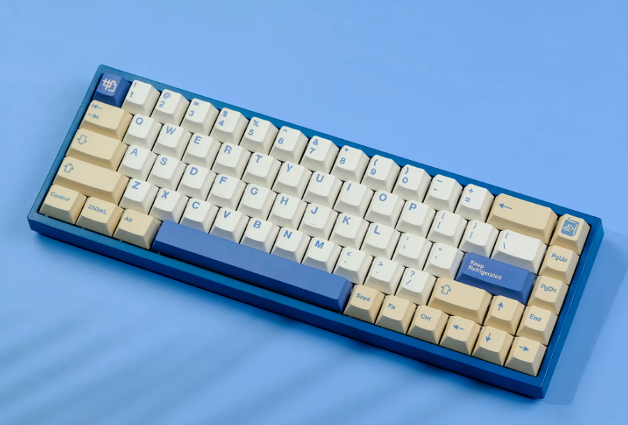 Soymilk Keycap Set – Premium PBT Mechanical Keycaps (135 Keys)