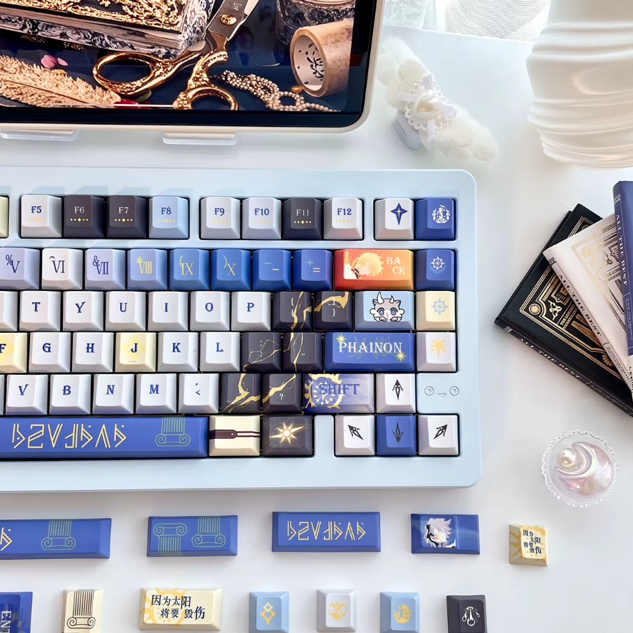 Phainon Keycap Set – Honkai: Star Rail–Inspired PBT Mechanical Keycaps (143 Keys)