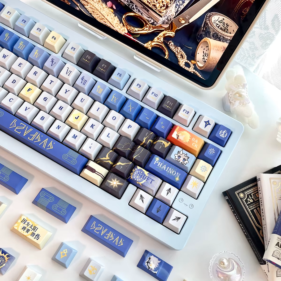 Phainon Keycap Set – Honkai: Star Rail–Inspired PBT Mechanical Keycaps (143 Keys)