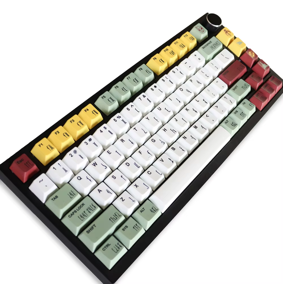 Boba Fett Keycap Set – Tactical-Inspired PBT Mechanical Keycaps (129 Keys)