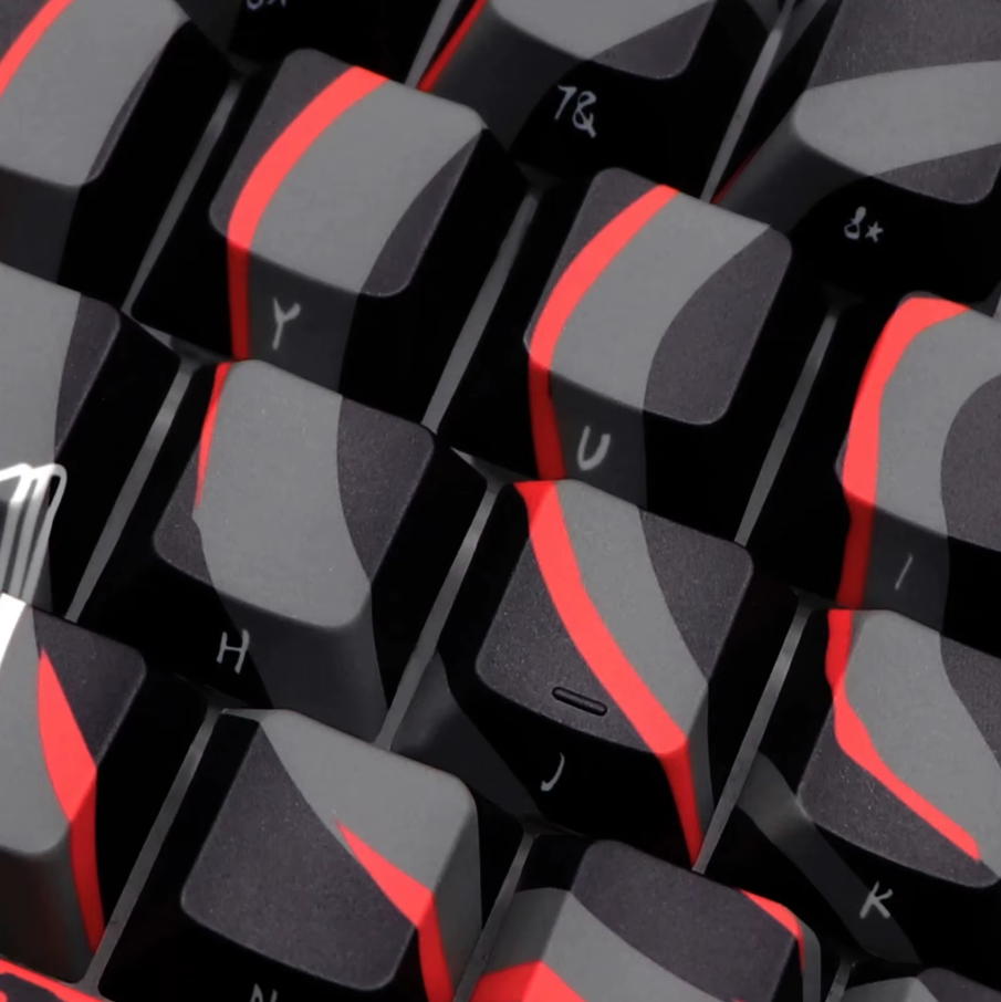 Death Note Keycap Set – Anime-Inspired PBT Mechanical Keycaps (136 Keys, Cherry Profile)