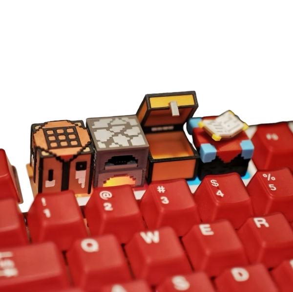Minecraft Keycap Set – Premium PBT Mechanical Keycaps
